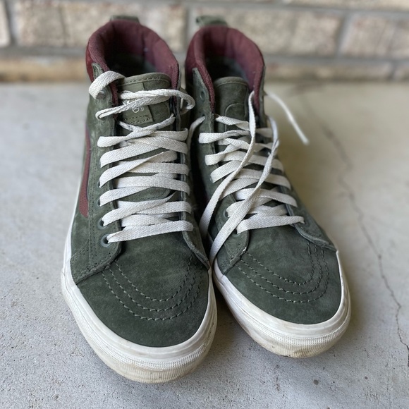 VANS Sk8 Hi MTE Deep Lichen Green Root Beer
Brown White - Picture 6 of 6